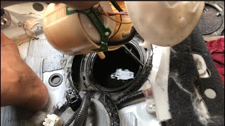 Fuel pump removal Lexus gs350