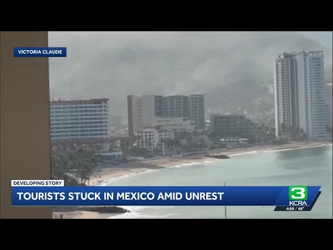 American travelers stranded in Mexico amid wave of violence