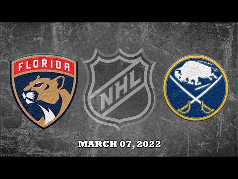 NHL Panthers vs Sabres | Mar.07, 2022