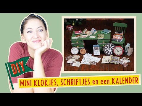 Miniature Calendar, Clocks and Notebooks