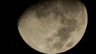 preview picture of video 'Nikon Coolpix L830 Zoom Test of Moon'