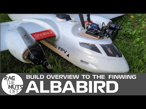 Finwing Albabird Build Overview - Twin Motor FPV Aircraft, Pan, Tilt & HD