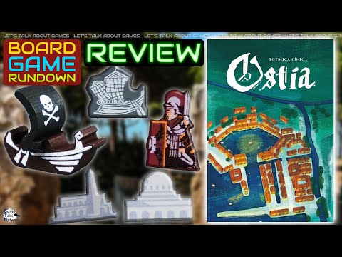 Board Game Rundown Reviews Ostia with the Pirates Expansion