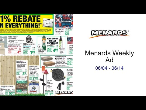 Menards Weekly Ad 06 04 06 14