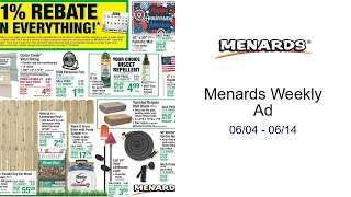 Menards Weekly Ad 06/04 - 06/14