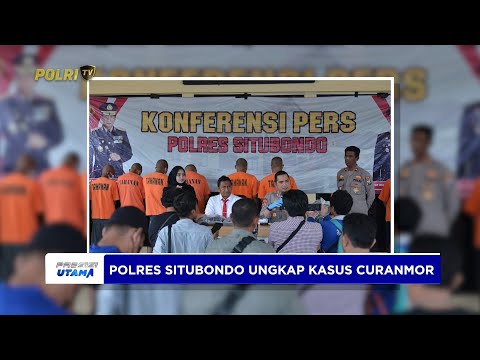 POLRES SITUBONDO UNGKAP KASUS CURANMOR