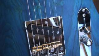 Video thumbnail for Blue Guitar (Chapman ML-3 Traditional Satin Blue) by Woodeso's Guitar Mods