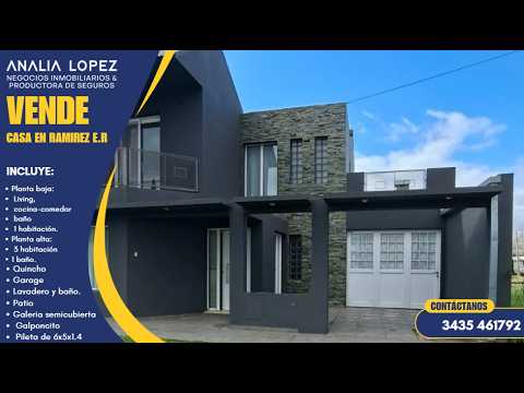 Vendo hermosa propiedad en Gral Ramirez, Entre Rios