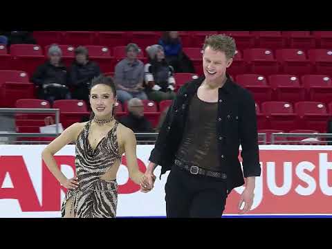 Madison Chock | Evan Bates | Rinkside: Ice Dance Practice | Day 2 | 2025 Saatva Skate America