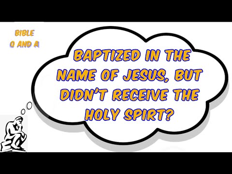 About the Samaritans Receiving the Spirit