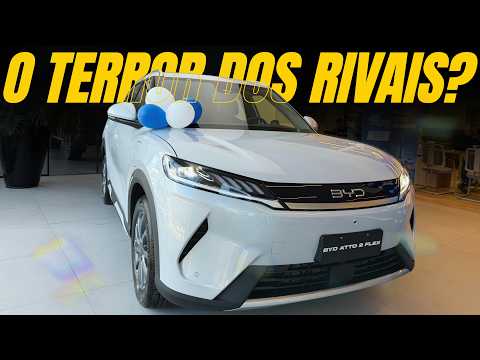Dor de Cabeça Para T-Cross - HR-V e Creta? Conheça o BYD ATTO 2!