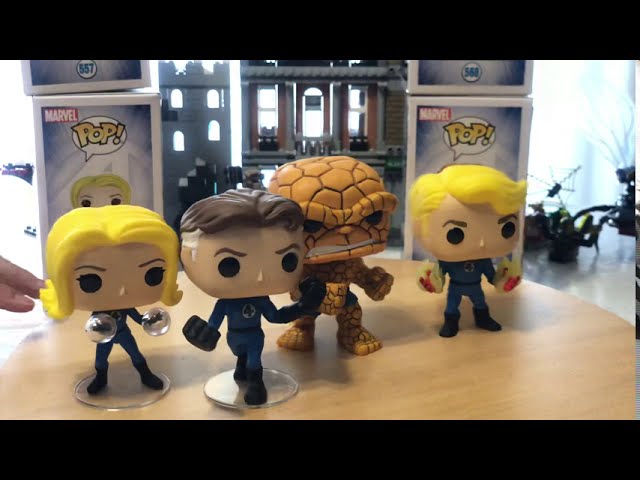 Vídeo relacionado con Funko Pop! Marvel: Fantastic Four - The Thing - Figura de Vinilo Coleccionable - Idea de Regalo - Mercancía Oficial - Juguetes para niños y Adultos - Figura Modelo para coleccionistas y exhibición