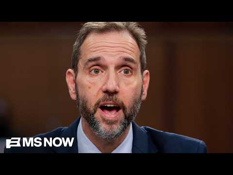'I will not be silenced': Fmr. Special Counsel Jack Smith defends Trump probes before Senate