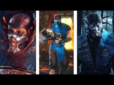 Scorpion Killing Sub-Zero Three Times Comparison! (2011-2015)