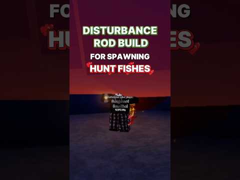 Disturbance Rod Build Guide in Fisch!🎣 #fisch #roblox #robloxfisch #fyp #shorts