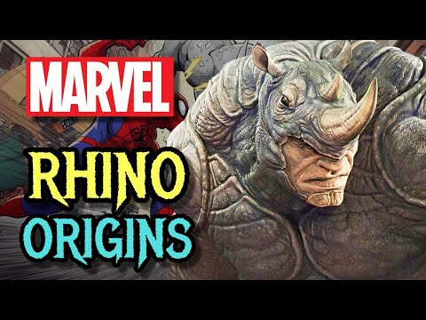 Rhino Origin - Most Physically Intimidating Comic Book Villain In The History Of Comic Books!