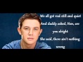Scotty McCreery-Dirty Dishes (Lyrics)