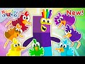 Seven Little Ducks NEW Nursery Rhymes Kids Songs Learn To Count Numberblocks