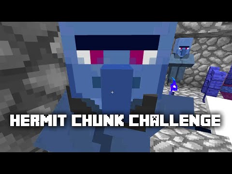 Minecraft: Hermit Chunk Challenge -6- BEST VILLAGER FARM ON YOUTUBE ✔