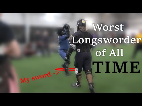 Longsword as Intended (most possible concussions)