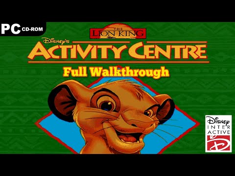 Disney's The Lion King: Activity Centre (1995) PC Gameplay 