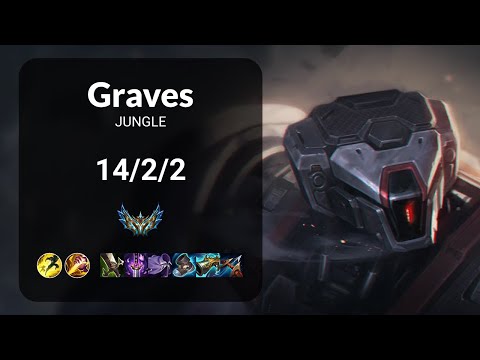 Graves vs Volibear JUNGLE - KR CHALLENGER Patch 14.21