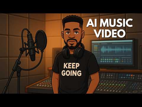 I Made a Viral Animated Music Video with AI in Just 1 Day! (Create AI Music Video)