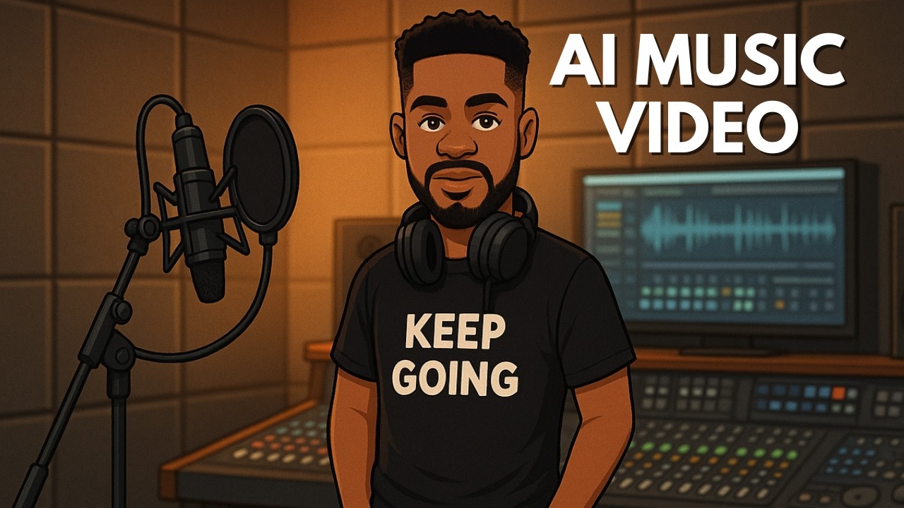 I Made a Viral Animated Music Video with AI in Just 1 Day! (Create AI Music Video)