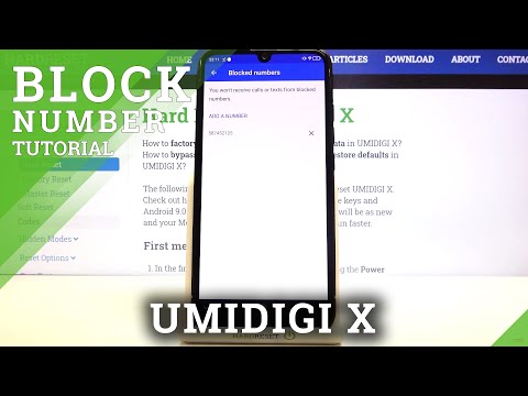 How to Block Number on UMIDIGI X – Block Calls