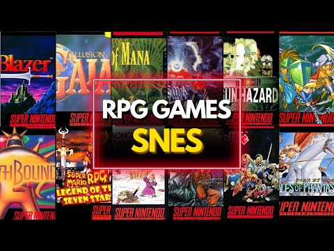 Top 40 Best SNES RPG Games of All Time