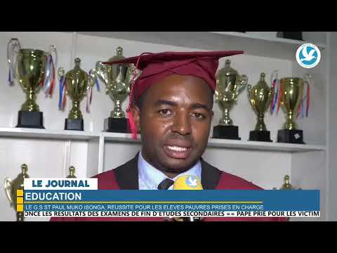 LE G.S ST PAUL MUKO ISONGA, REUSSITE POUR LES ELEVES PAUVRES PRISES EN CHARGE