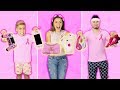Buying Eating ONLY PINK For 24 Hours CHALLENGE The Royalty Family