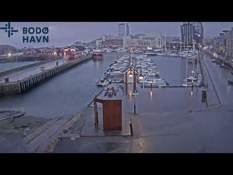 Norway - Bodø Havn Timelapse 21.12.2025