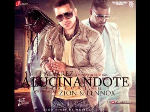 Alucinandote - J Alvarez Ft. Zion & Lennox Original (Letra) REGGAETON 2012