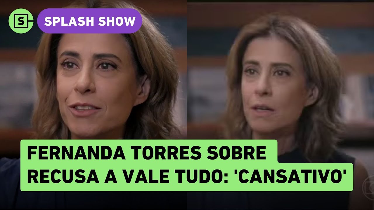 Fernanda Torres abre o jogo sobre recusa ao papel de Odete Roitman em Vale Tudo: 'Cansativo'