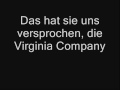 Pocahontas Virginia Company Und Stetig Wie Der Trommelklang