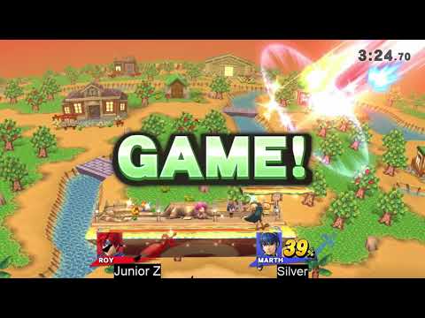 [Losers Semis] Silver (Marth) vs Junior Z (Roy) - Badlands Brawl 2