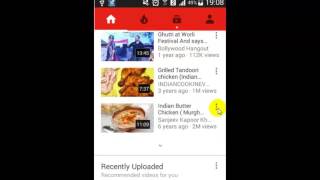 How to create a new playlist in Youtube android app