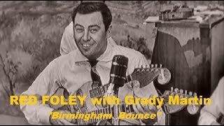 RED FOLEY with Grady Martin - Birmingham Bounce (1955) TV Show