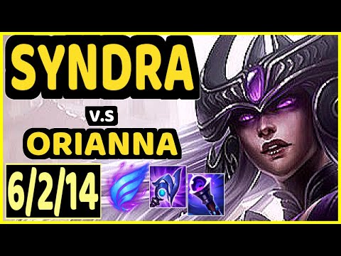 T1 FAKER (SYNDRA) vs ORIANNA - 6/2/14 KDA MID GAMEPLAY - KR Ranked MASTER