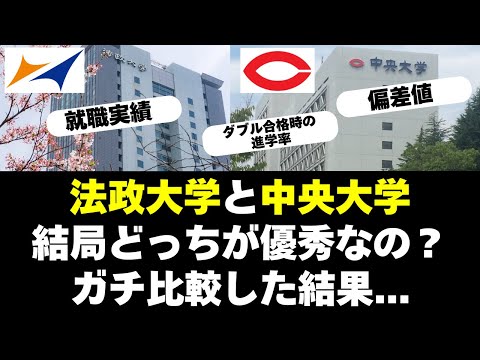 経営学科 法政大学と中央大学、結局どっちが優秀なの？【MARCH】