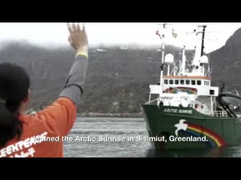 Xin Yu (aka "Fish") on the Arctic expedition