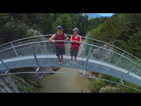 Hängebrückenrundweg Klobenstein Entenlochklamm