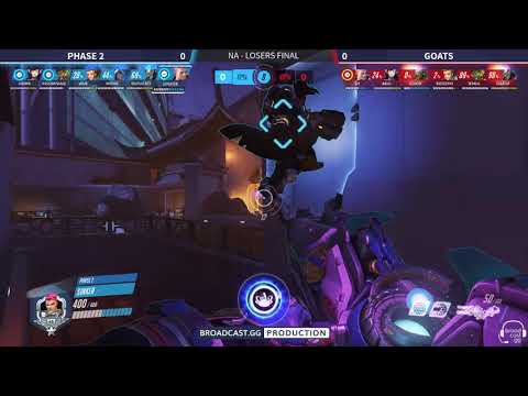 Goats vs. Phase 2: Losers Finals - OW Open Division North America 2018 S3