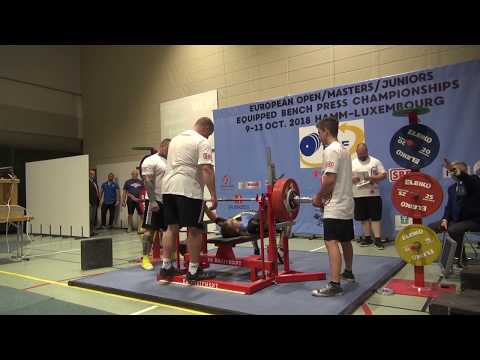 European Equipped Bench Press - Men Open   -59kg .. -93kg