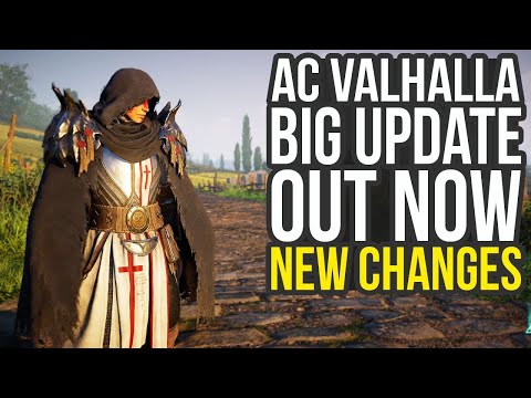Big Assassin's Creed Valhalla Update Adds Multiple Changes & Fixes (AC Valhalla Update)