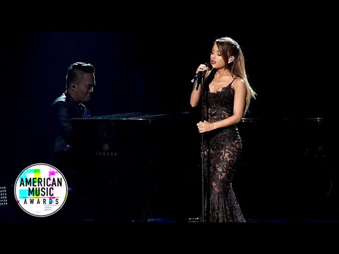Cover Ariana Grande & The Weeknd - Problem/Break Free/Love Me Harder (Live on American Music Awards) 4K