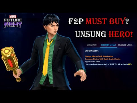Amadeus Cho is AMAZING for free to play! l Marvel Future Fight