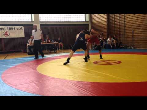 King Abduraschka can't enough of Wrestling in the international Championship. Ringen-Pfingstcup 2015