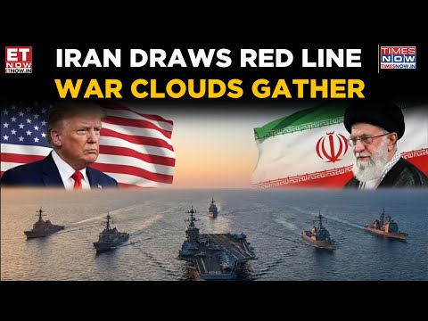 Middle East On Edge: Iran Issues War Warning Amid US Military Build-Up | Global Tensions | ET Now